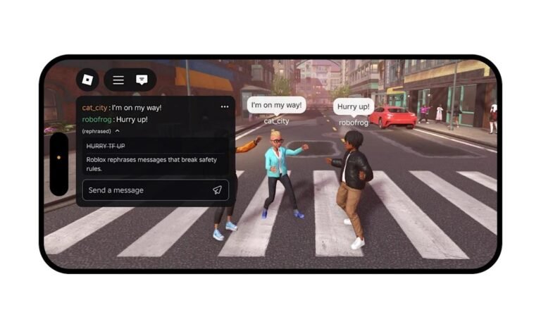 Roblox introduces real-time AI-powered chat rephraser for inappropriate language